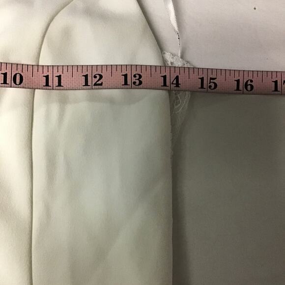 LULU'S Sz S Extraordinary Romance White Button Back Mermaid Maxi Dress B107 - Picture 7 of 11